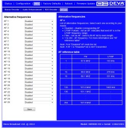Deva DB9000-RX