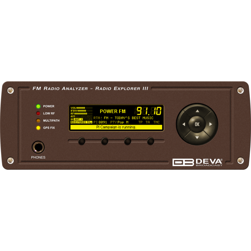 Deva Radio Explorer III Mobile FM Radio Analyzer