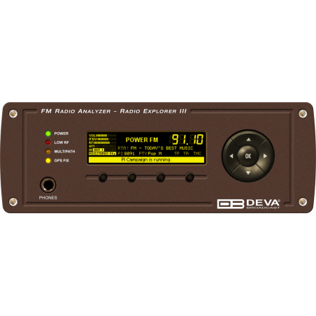Deva Radio Explorer III Mobile FM Radio Analyzer